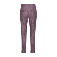 Helena Hart Broek Ziggy Lano Lurex Donegal Tweet Burgundy